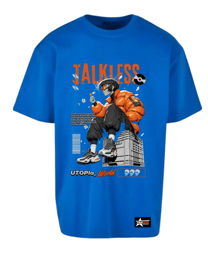 TALKLESSFASHION TALKLESS  unisex oversize T-Shirt Short sleeve streetwear