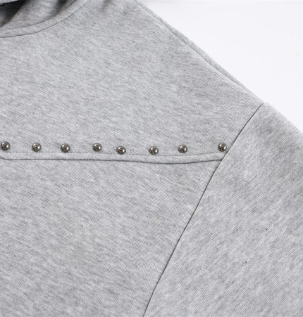 TALKLESSFASHION TALKLESSFASHION: 400G Heavyweight Metal Hoodie