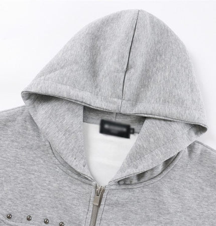 TALKLESSFASHION TALKLESSFASHION: 400G Heavyweight Metal Hoodie