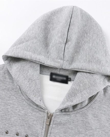 TALKLESSFASHION TALKLESSFASHION: 400G Heavyweight Metal Hoodie