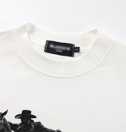 TALKLESSFASHION TALKLESSFASHION : Retro Knight Loose Tee