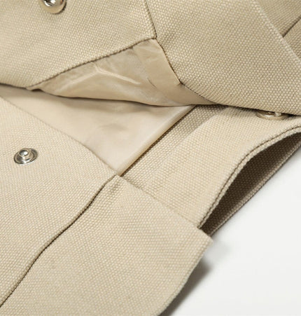 TALKLESSFASHION TALKLESSFASHION: Urban Edge Cropped Cargo Jacket