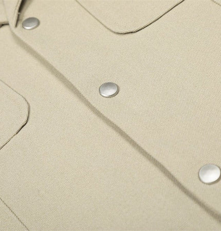 TALKLESSFASHION TALKLESSFASHION: Urban Edge Cropped Cargo Jacket