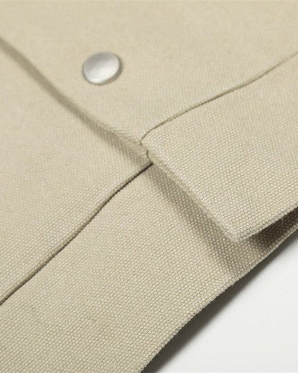 TALKLESSFASHION TALKLESSFASHION: Urban Edge Cropped Cargo Jacket