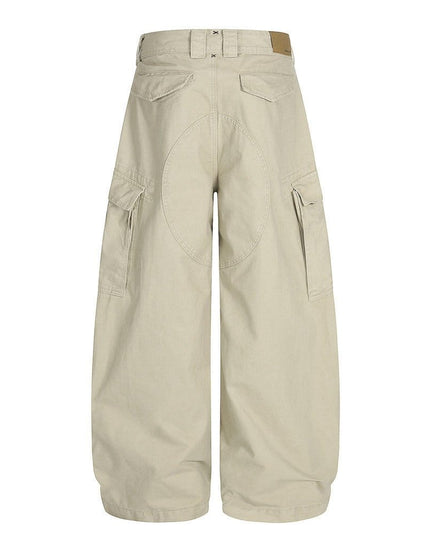 TALKLESSFASHION TALKLESSFASHION: Urban Edge Multi-Pocket Scimitar Slacks