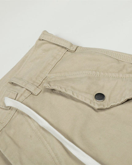 TALKLESSFASHION TALKLESSFASHION: Urban Edge Multi-Pocket Scimitar Slacks