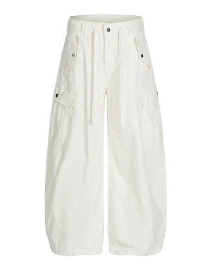 TALKLESSFASHION TALKLESSFASHION: Urban Edge Multi-Pocket Scimitar Slacks