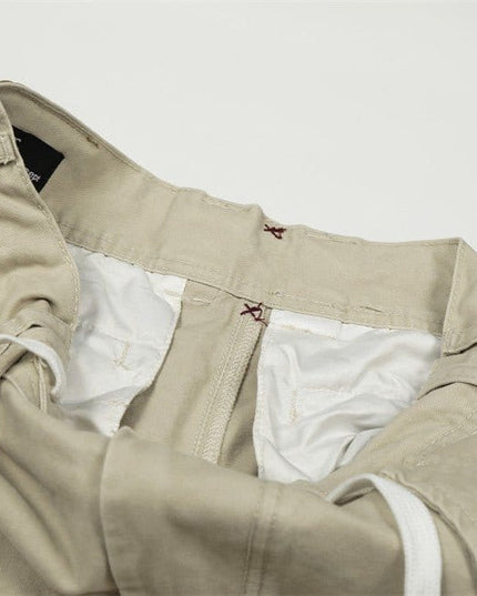 TALKLESSFASHION TALKLESSFASHION: Urban Edge Multi-Pocket Scimitar Slacks