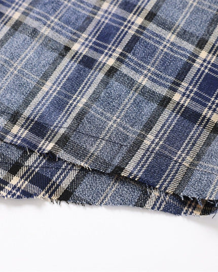TALKLESSFASHION TALKLESSFASHION: Urban Edge Plaid Shirt