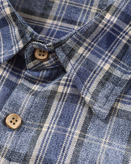 TALKLESSFASHION TALKLESSFASHION: Urban Edge Plaid Shirt