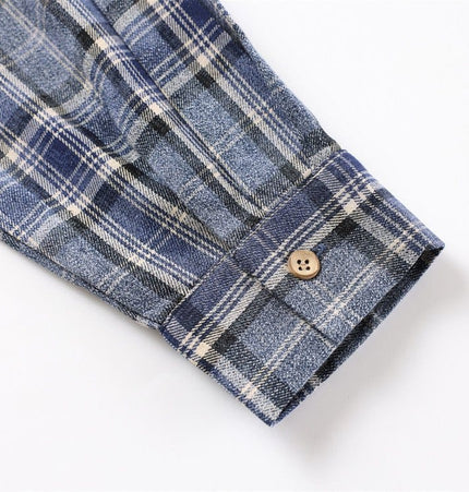 TALKLESSFASHION TALKLESSFASHION: Urban Edge Plaid Shirt