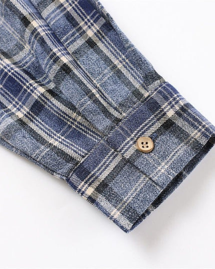 TALKLESSFASHION TALKLESSFASHION: Urban Edge Plaid Shirt
