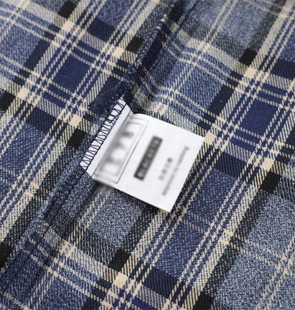 TALKLESSFASHION TALKLESSFASHION: Urban Edge Plaid Shirt