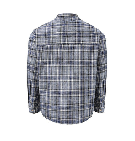 TALKLESSFASHION TALKLESSFASHION: Urban Edge Plaid Shirt