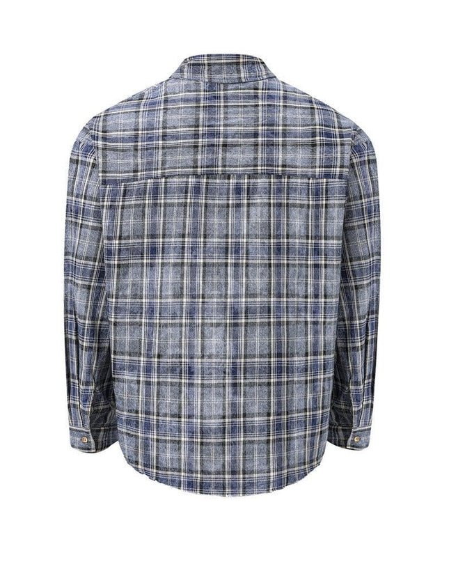 TALKLESSFASHION TALKLESSFASHION: Urban Edge Plaid Shirt