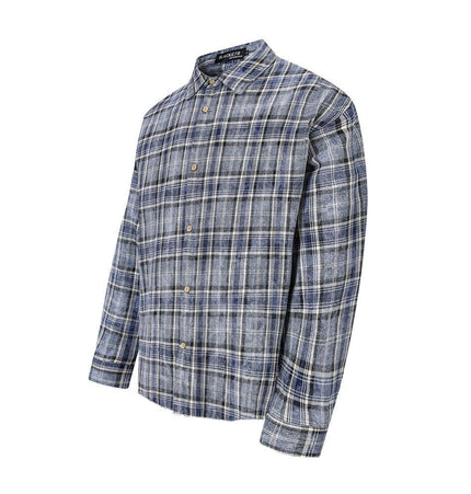 TALKLESSFASHION TALKLESSFASHION: Urban Edge Plaid Shirt