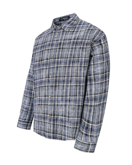 TALKLESSFASHION TALKLESSFASHION: Urban Edge Plaid Shirt