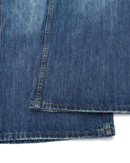 TALKLESSFASHION Trendy High Street Personality Washed Denim jeans