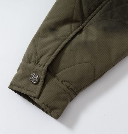 TALKLESSFASHION Urban Edge Dual-Layer Puffer