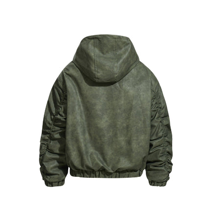 TALKLESSFASHION Urban Edge Hooded Jacket