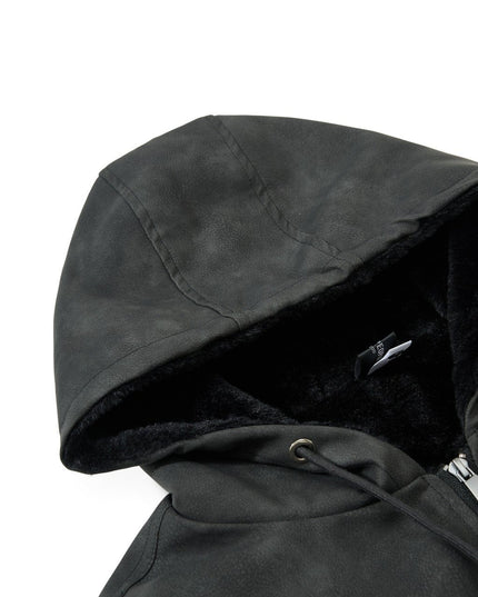 TALKLESSFASHION Urban Edge Hooded Jacket