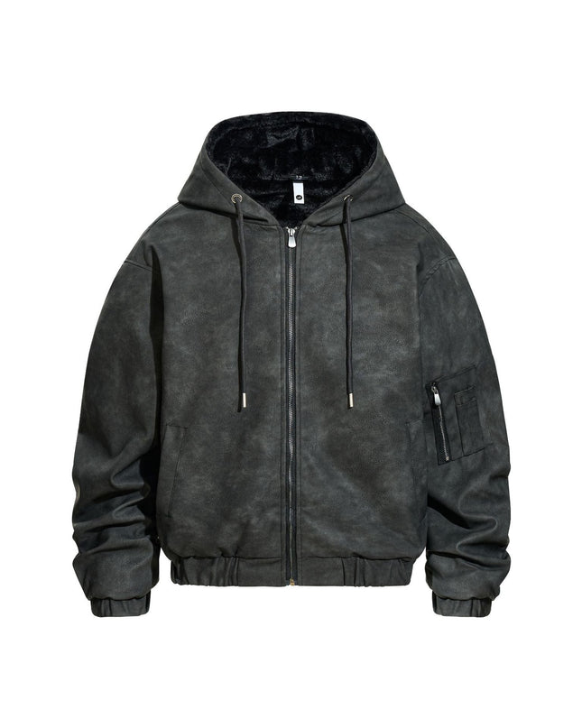TALKLESSFASHION Urban Edge Hooded Jacket