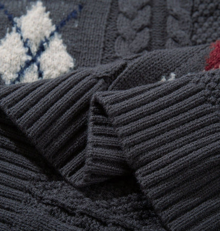 TALKLESSFASHION Vintage Cozy Knit Cardigan