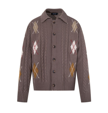 TALKLESSFASHION Vintage Cozy Knit Cardigan