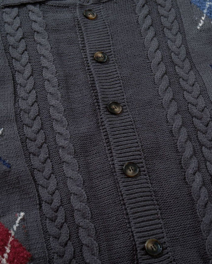 TALKLESSFASHION Vintage Cozy Knit Cardigan