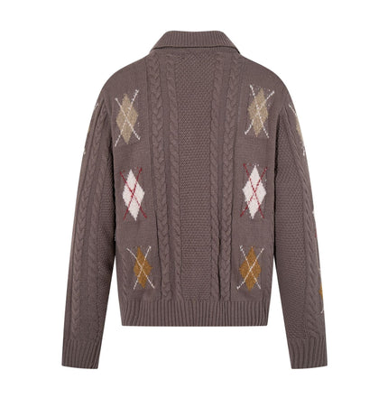 TALKLESSFASHION Vintage Cozy Knit Cardigan
