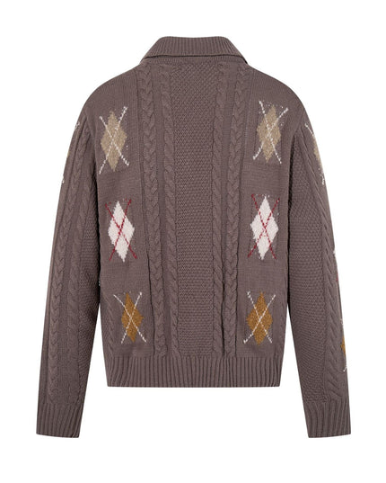 TALKLESSFASHION Vintage Cozy Knit Cardigan