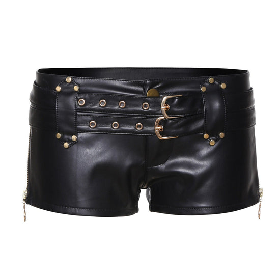 Double Belt Biker Short