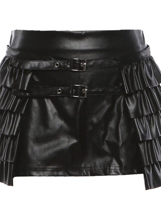 Lace Ruffle Skirt