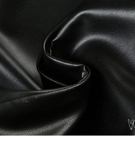 TALKLESSFASHION VOstudio dark punk style big belt Japanese button rivet shorts female hot girl low-waisted PU leather hot pants light Asia