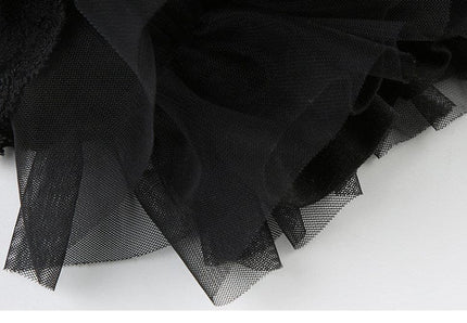 TALKLESSFASHION VOstudio Subculture Spice Lace Lace Cake Skirt Female Dark Sexy High Waist A-Line Panty Skirt