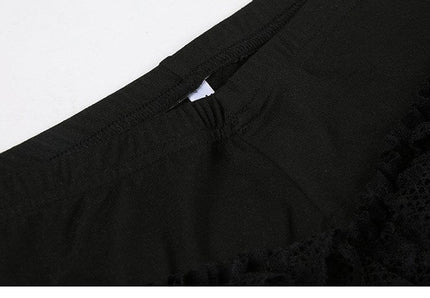 TALKLESSFASHION VOstudio Subculture Spice Lace Lace Cake Skirt Female Dark Sexy High Waist A-Line Panty Skirt