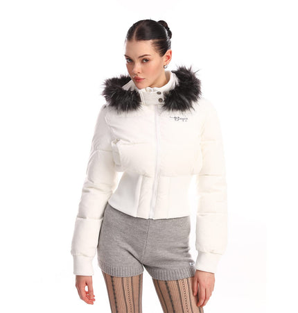TALKLESSFASHION waist slimming short jacket