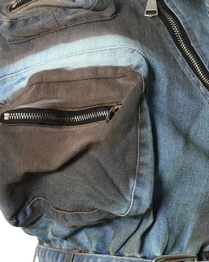 TALKLESSFASHION Wasteland Multi-Pocket Cargo suit