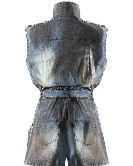 TALKLESSFASHION Wasteland Multi-Pocket Cargo suit