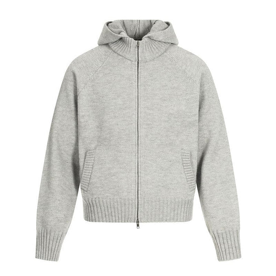 Hooded Knit Shell